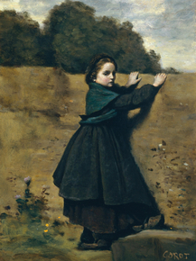 Camille Corot - The Curious Little Girl | Камиль Коро Camille Corot - The Curious Little Girl | Камиль Коро