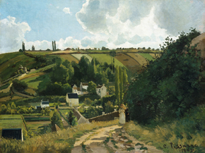 Camille Pissarro - Jalais Hill, Pontoise | Камиль Писсарро