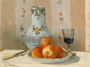 Camille Pissarro - Still Life with Apples and Pitcher | Камиль Писсарро