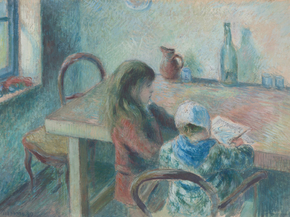 Camille Pissarro - The Children | Камиль Писсарро