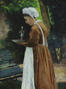 Camille Pissarro - The Maidservant | Камиль Писсарро