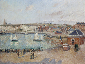 Camille Pissarro - Vue de lAvant-Port de Dieppe, 1902 | Камиль Писсарро