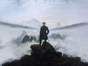 Caspar David Friedrich | Каспар Давид Фридрих - Странник над морем тумана