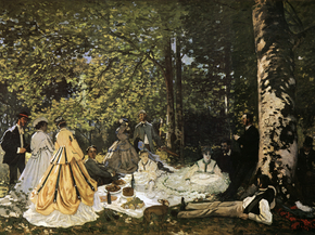 Monet Claude | Клод Моне - Завтрак на траве Monet Claude | Клод Моне - Завтрак на траве