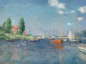 Monet Claude | Клод Моне - Красные лодки Monet Claude | Клод Моне - Красные лодки