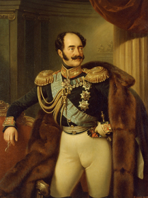 Franz Kruger - Portrait of Count Adlerberg | Крюгер, Франц