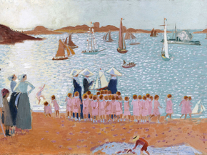 Maurice Denis - La Colonie de Vacances, 1913 | Морис Дени