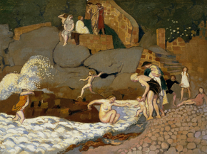 Maurice Denis - Rock of Trestrignel | Морис Дени