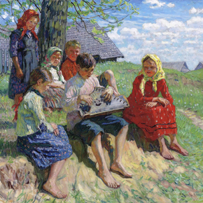 Николай Петрович Богданов-Бельский - Концерт на гуслях