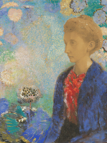 Odilon Redon - Baronne de Domecy | Одилон Редон