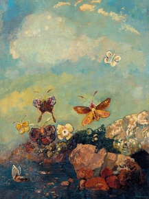 Odilon Redon - Butterflies | Одилон Редон