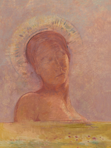 Odilon Redon - Closed eyes | Одилон Редон