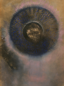 Odilon Redon - Head within an Aureole | Одилон Редон