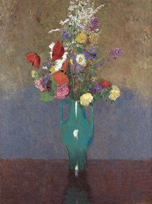 Odilon Redon - The Green Vase (Le vase vert) | Одилон Редон