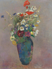 Odilon Redon - Vision vase of flowers | Одилон Редон