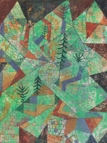 Paul Klee - Wald Bau | Пауль Клее