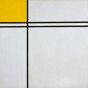 Piet Mondriaan - Composition with Double Line and Yellow, 1932 | Пит Мондриан Piet Mondriaan - Composition with Double Line and Yellow, 1932 | Пит Мондриан