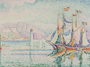 Paul Signac - Antibes. Morning | Поль Синьяк