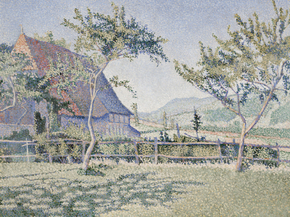 Paul Signac - Comblat-le-Chateau, the Meadow (Le Pre), Opus 161 | Поль Синьяк