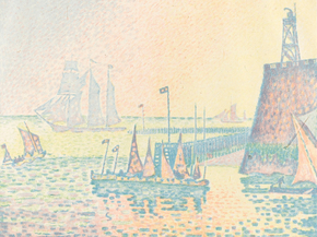 Paul Signac - Evening (Le soir) | Поль Синьяк
