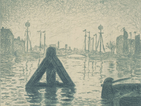 Paul Signac - La Balise – En Hollande, Flessingue | Поль Синьяк