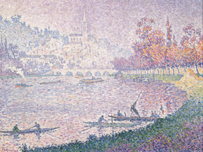 Paul Signac - Saint-Cloud | Поль Синьяк