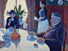 Paul Signac - The dining room, Opus 152 | Поль Синьяк