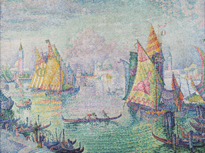 Paul Signac - The Lagoon of Saint Mark, Venice | Поль Синьяк