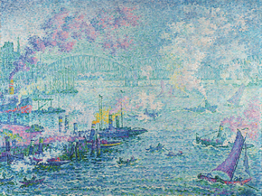 Paul Signac - The Port of Rotterdam | Поль Синьяк