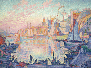 Paul Signac - The Port of Saint-Tropez | Поль Синьяк