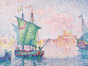 Paul Signac - Venice, The Pink Cloud, 1909 | Поль Синьяк