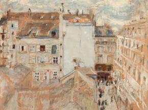 Pierre Bonnard - Rue Tholoze | Пьер Боннар