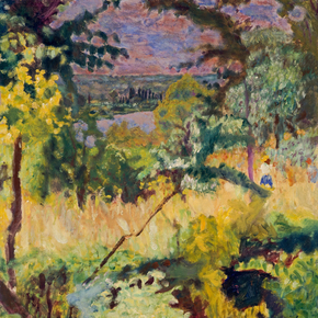 Pierre Bonnard - View of the River, Vernon | Пьер Боннар