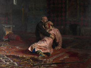 Репин Илья Ефимович - Иван Грозный и сын его Иван 16 ноября 1581 года