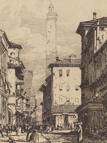 Richard Parkes Bonington - Bologna | Ричард Паркс Бонингтон
