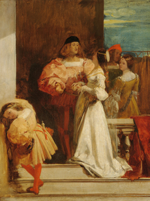 Richard Parkes Bonington - Evening in Venice | Ричард Паркс Бонингтон