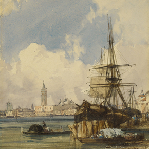 Richard Parkes Bonington - Riva degli Schiavoni | Ричард Паркс Бонингтон