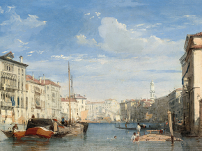 Richard Parkes Bonington - The Grand Canal | Ричард Паркс Бонингтон