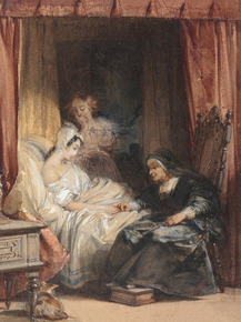 Richard Parkes Bonington - The Use of Tears | Ричард Паркс Бонингтон