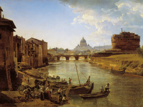 Сильвестр Феодосиевич Щедрин - New Rome. The Castle of S.Angelo