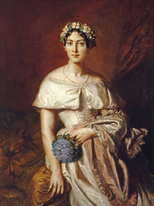 Theodore Chasseriau - Portrait de Mademoiselle de Cabarrus | Теодор Шассерио