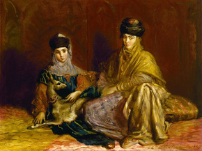 Theodore Chasseriau - Woman and Little Girl of Constantine | Теодор Шассерио