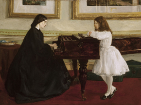 James Whistler - At the Piano | Джеймс Уистлер James Whistler - At the Piano | Джеймс Уистлер