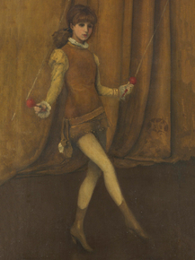 James Whistler - Harmony in Yellow and Gold The Gold Girl | Джеймс Уистлер James Whistler - Harmony in Yellow and Gold The Gold Girl | Джеймс Уистлер