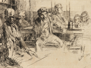 James Whistler - Longshoremen | Джеймс Уистлер