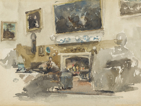 James Whistler - Moreby Hall | Джеймс Уистлер