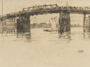 James Whistler - Old Battersea Bridge | Джеймс Уистлер