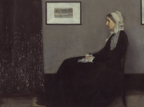 James Whistler - Portrait of the Artist's Mother | Джеймс Уистлер