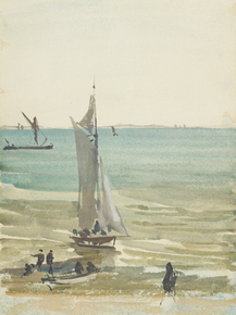 James Whistler - Southend The Pleasure Yacht | Джеймс Уистлер
