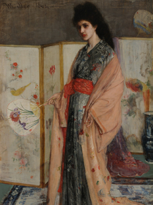 James Whistler - The Princess from the Land of Porcelain | Джеймс Уистлер